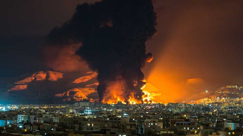 Iran Tehran Explosions March