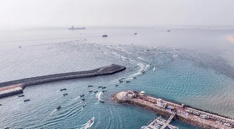 قبالة جزيرة أبو موسى الإماراتية (فرانس برس)