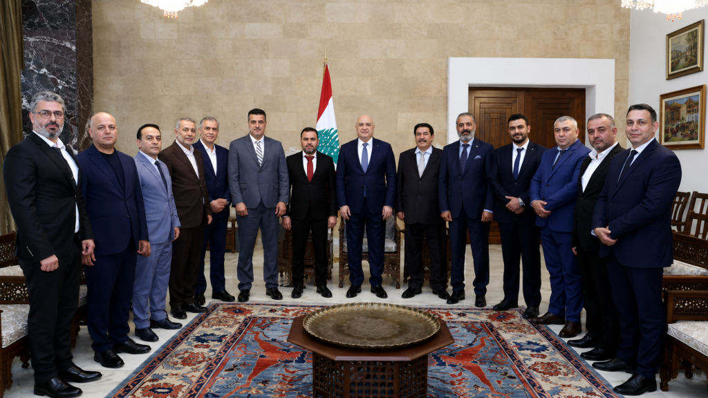 عون لوفد بلديات عكار : الدولة ستكون إلى جانبكم والإنماء آتٍ…وإعادة تشغيل مطار القليعات بداية الإنماء