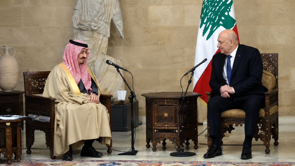 الرئيس عون استقبل يزيد بن فرحان مساء وجدد امتنان اللبنانيين للخطوة السعودية ودعم المملكة الدائم للبنان