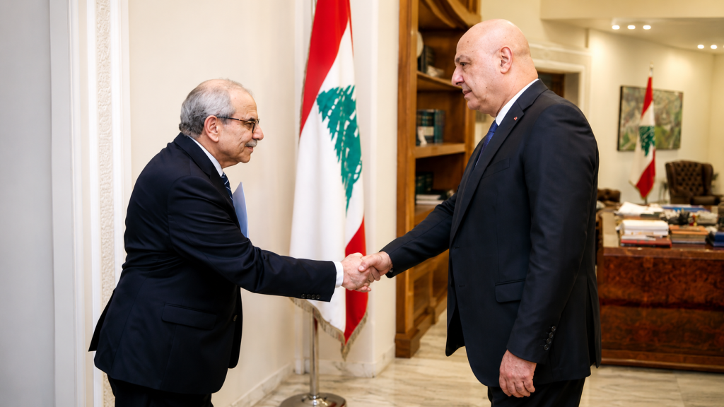 عون وسلام: تثبيت وقف إطلاق النار وتسريع الانسحاب الإسرائيلي أولوية