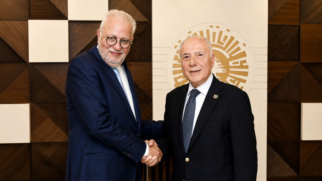 دبوسي يستقبل وزير العدل عادل نصار : العدالة وسيادة القانون ركيزتان للإستثمار والتنمية