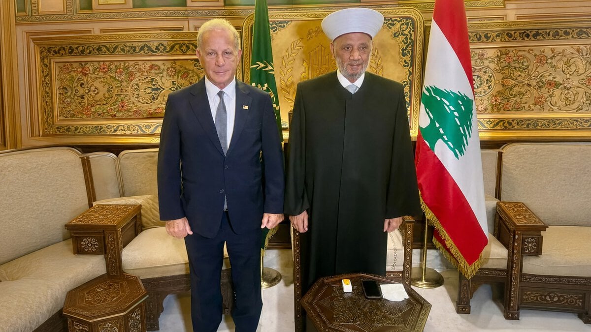 السفير الأميركي من دار الفتوى: استقرار لبنان يبدأ بحصرية السلاح والتزام وقف النار