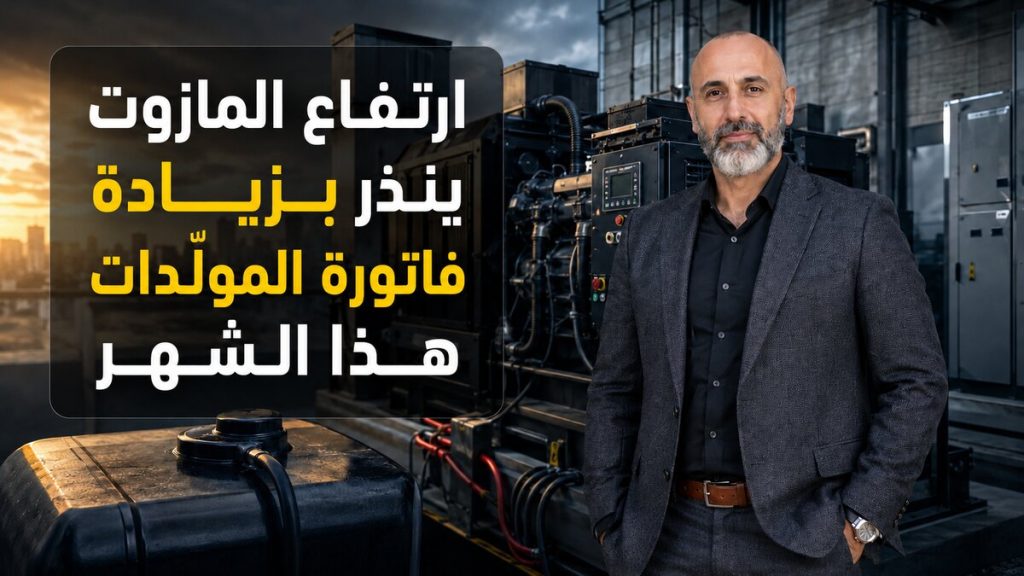 عبده سعاده، رئيس تجمّع أصحاب المولّدات : إرتفاع المازوت ينذر بزيادة فاتورة المولدات هذا الشهر…