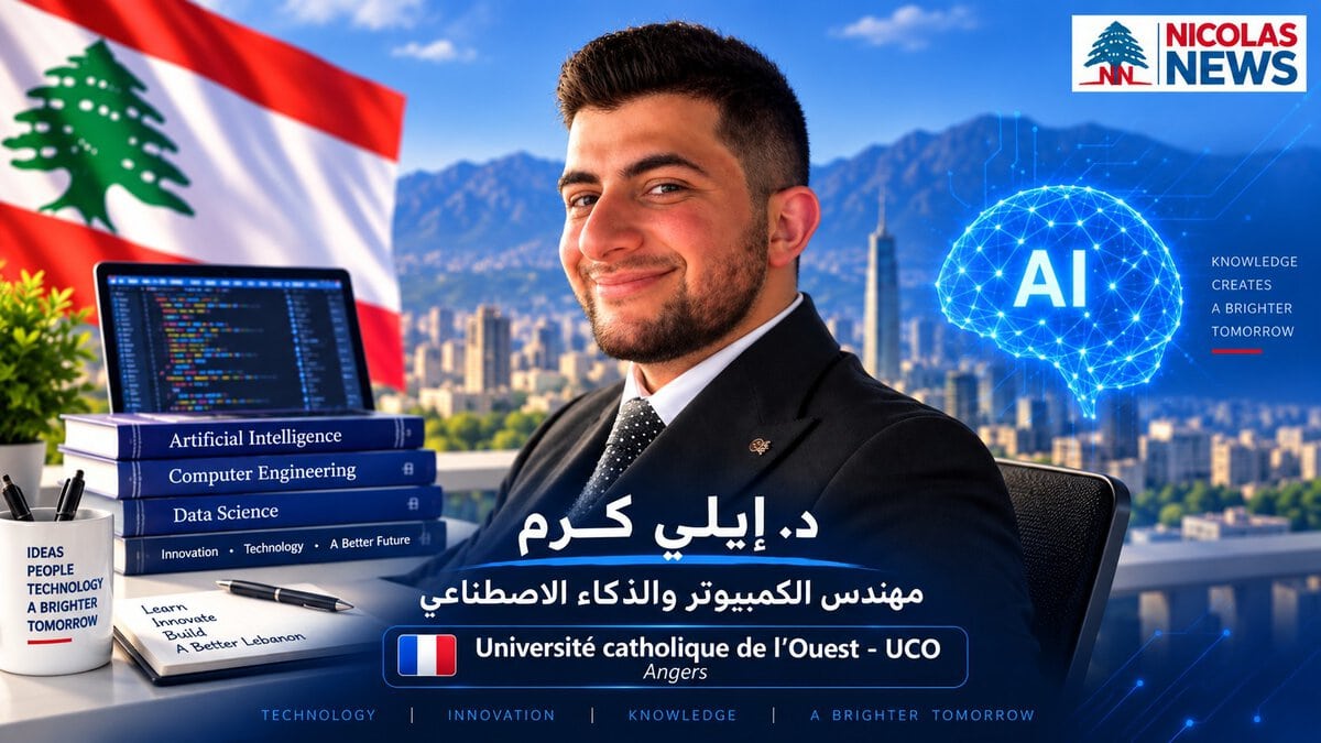 الدكتور المهندس إيلي كرم… حين يصنع العلم قصة نجاح لبنانية