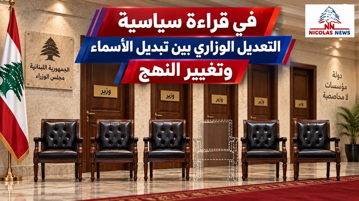 في قراءة سياسية | التعديل الوزاري بين تبديل الأسماء وتغيير النهج