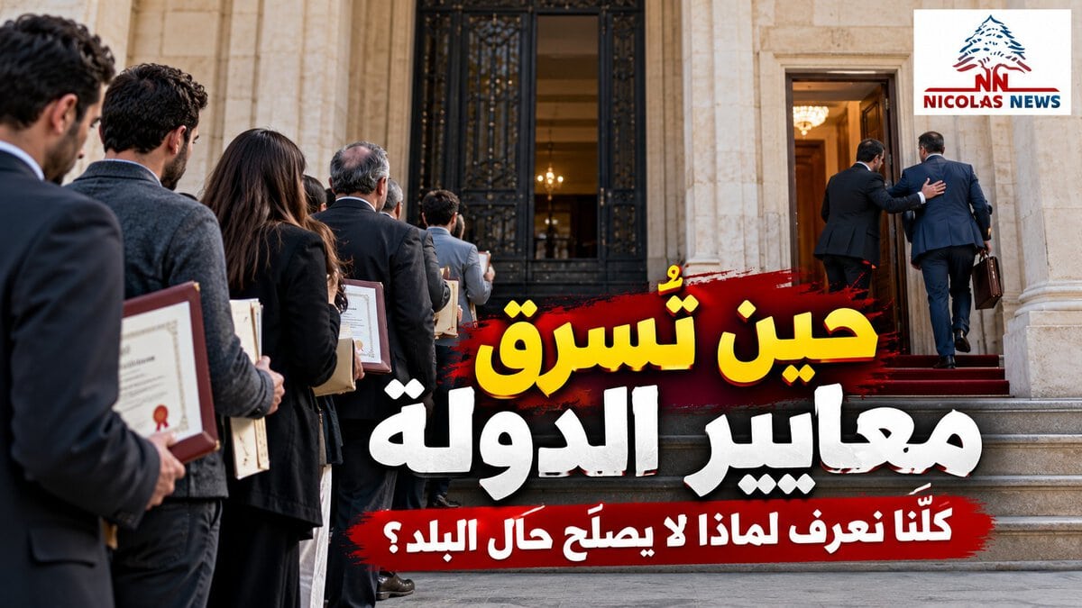 حين تُسرق معايير الدولة … كلّنا نعرف لماذا لا يصلح حال البلد؟