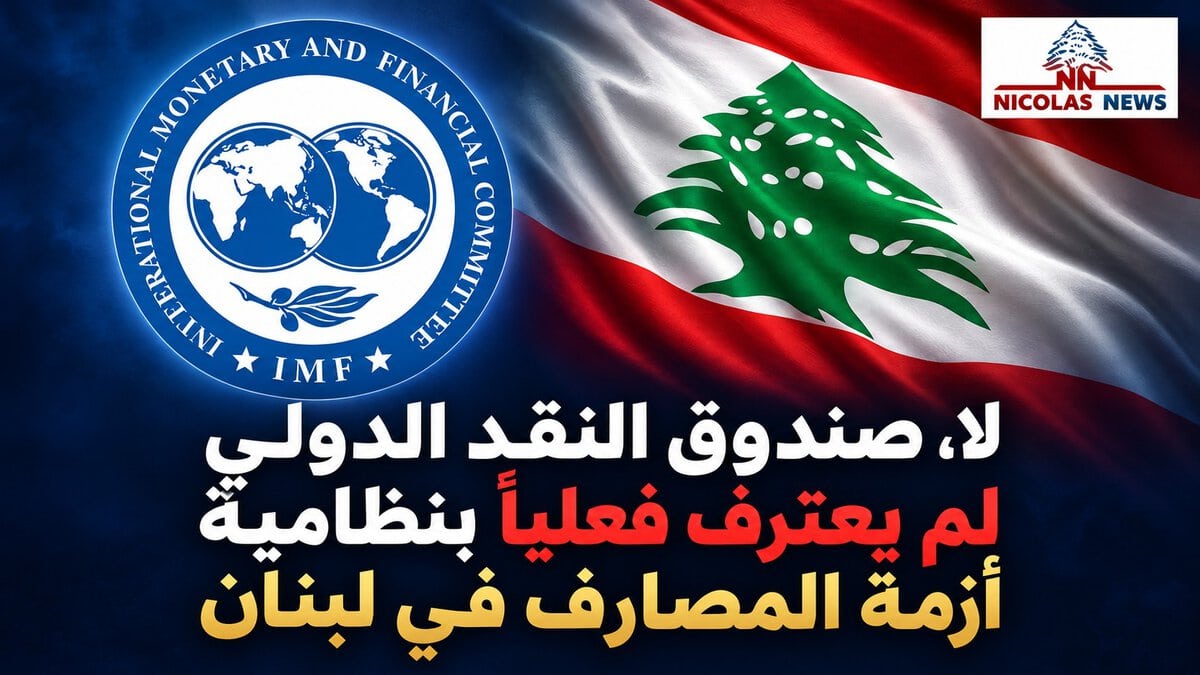لا ، صندوق النقد الدولي لم يعترف فعلياً بنظامية أزمة المصارف في لبنان
