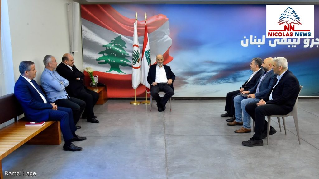 جعجع يبحث مع وفد بلدية بقرزلا حاجات البلدة والملفات الإنمائية في عكار